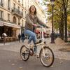 Bicicletta Elettrica Pieghevole MAXTRON Smart-20 da 20 pollici, equipaggiata con un motore da 36V 250W, che offre un'autonomia massima fino a 40 chilometri.