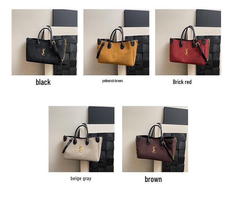2025 Damen Frosted Handtasche - Große Kapazität Umhänge- & Schultertasche