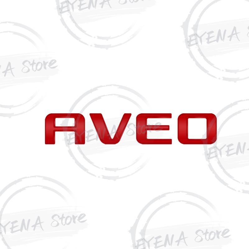 For Chevrolet Aveo Lettering Metal Badge Stickers Car Rear Trunk Emblem Decoration Car Styling