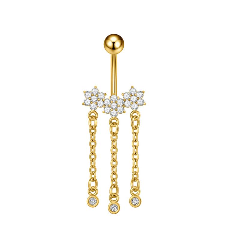 Simple Belly Button Rings Stainless Steel Butterfly Navel Piercing Barbell For Women  Belly Ring Sexy Body Jewelry