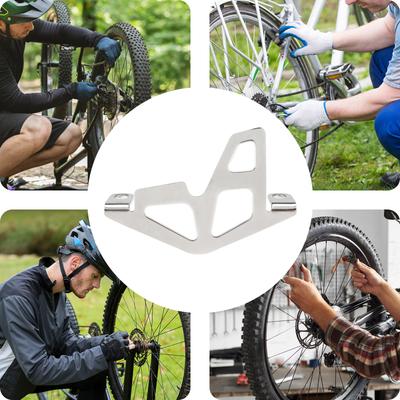 MTB Disc Brake Protector Wear Resist Rear Caliper Guard Plate Rear Brakes Pump Protective Cover for Outdoor Cycling Accessory