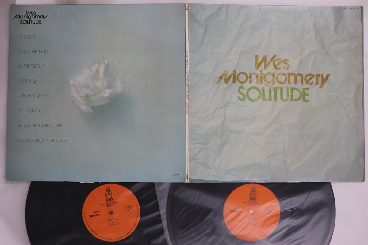 

LP Record WES MONTGOMERY - Solitude YX401617 BYG 1973 Japan Jazz Used