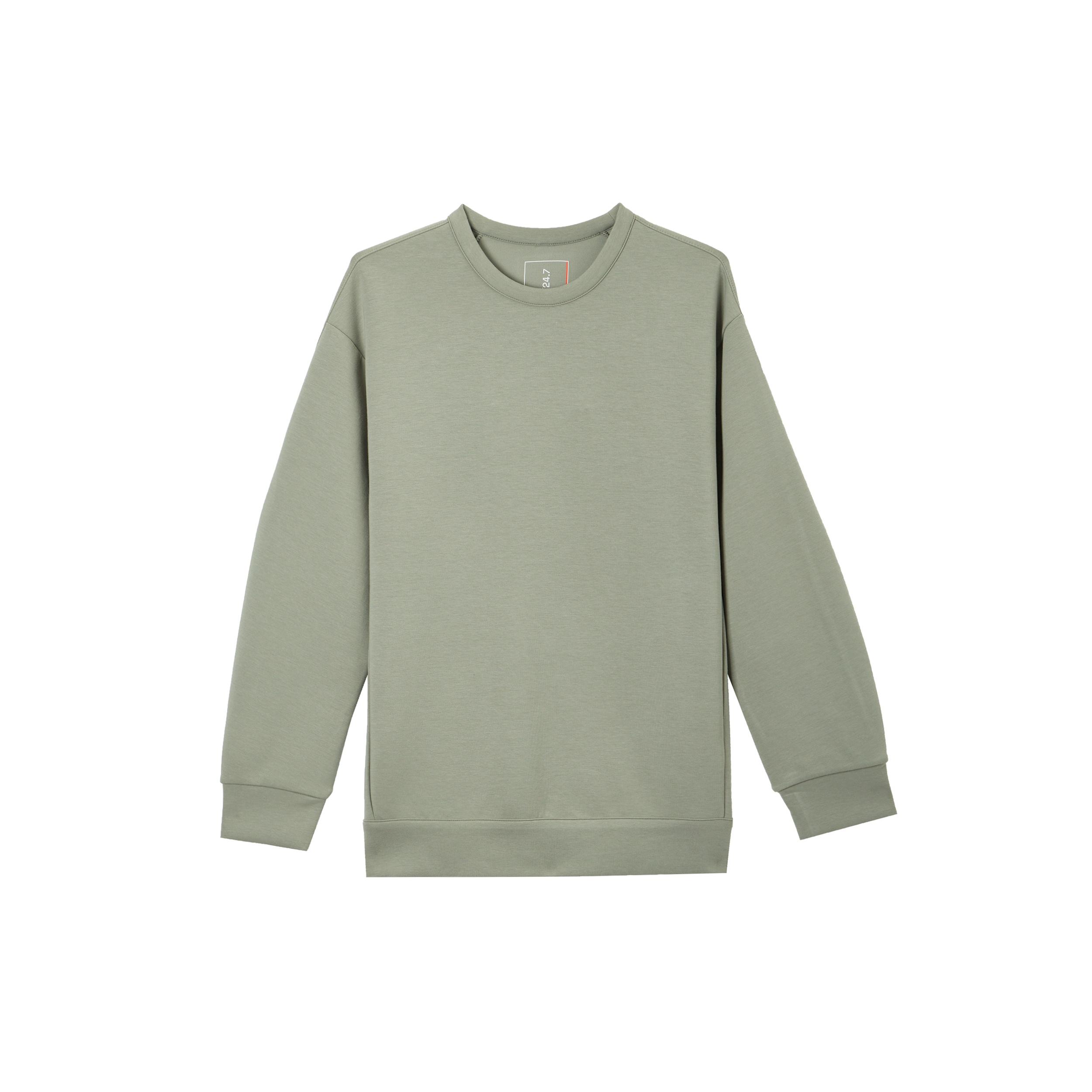 Nike 24.7 Impossiblysoft Dri-FIT Crew Asia Sizing Light Army Men s HQ6965-320 L