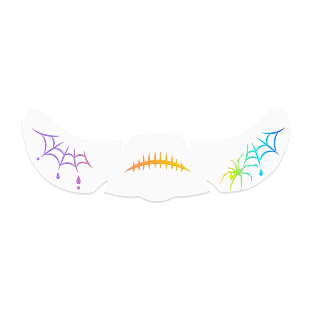 Halloween Facial Sticker Decals DIY Festival Party Dress Up