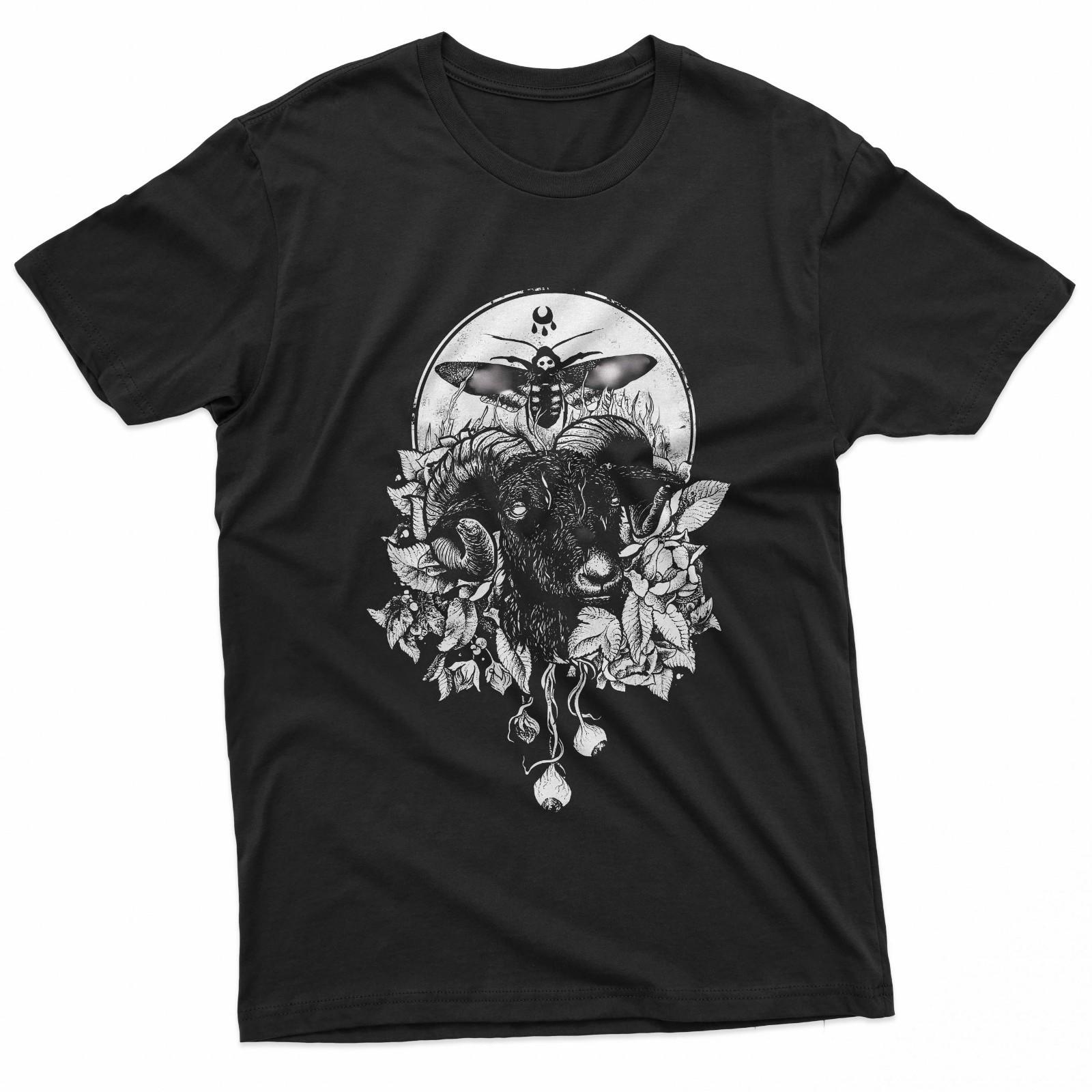 

Occult Goat Skull Witch Gothic Dark Krogl T-Shirt 5XL різнокольоровий
