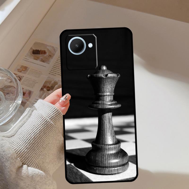 

Chess Pieces For Realme GT 7 Pro 5 GT 6 6T C67 C61 C55 C53 C51 C21Y C25S C75 10 11 12 13 14 Pro Plus Case Realme C51