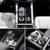 Gear Shift Panel Trim Cover for Mitsubishi Outlander 2022-2024 Accessories Center Console Panel Wrap Sticker Central Control Gear Shifter Console