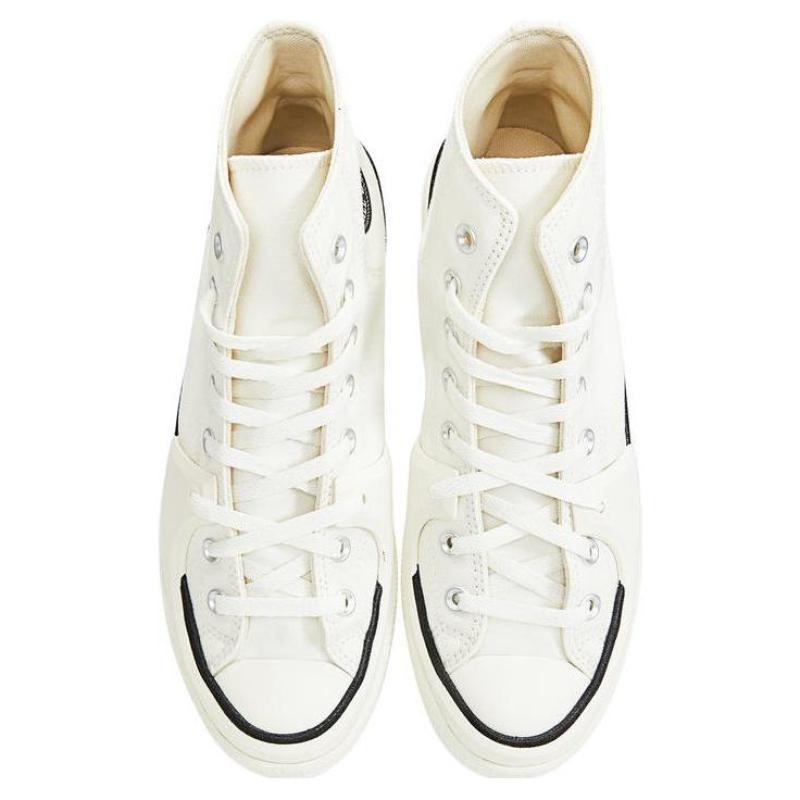 Converse Chuck Taylor All Star Construct Trendy Comfortable & Versatile High Top Espadrilles Unisex White