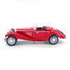 1PC 1:38 alloy classic car retro 500K car model static collection gift cake ornament