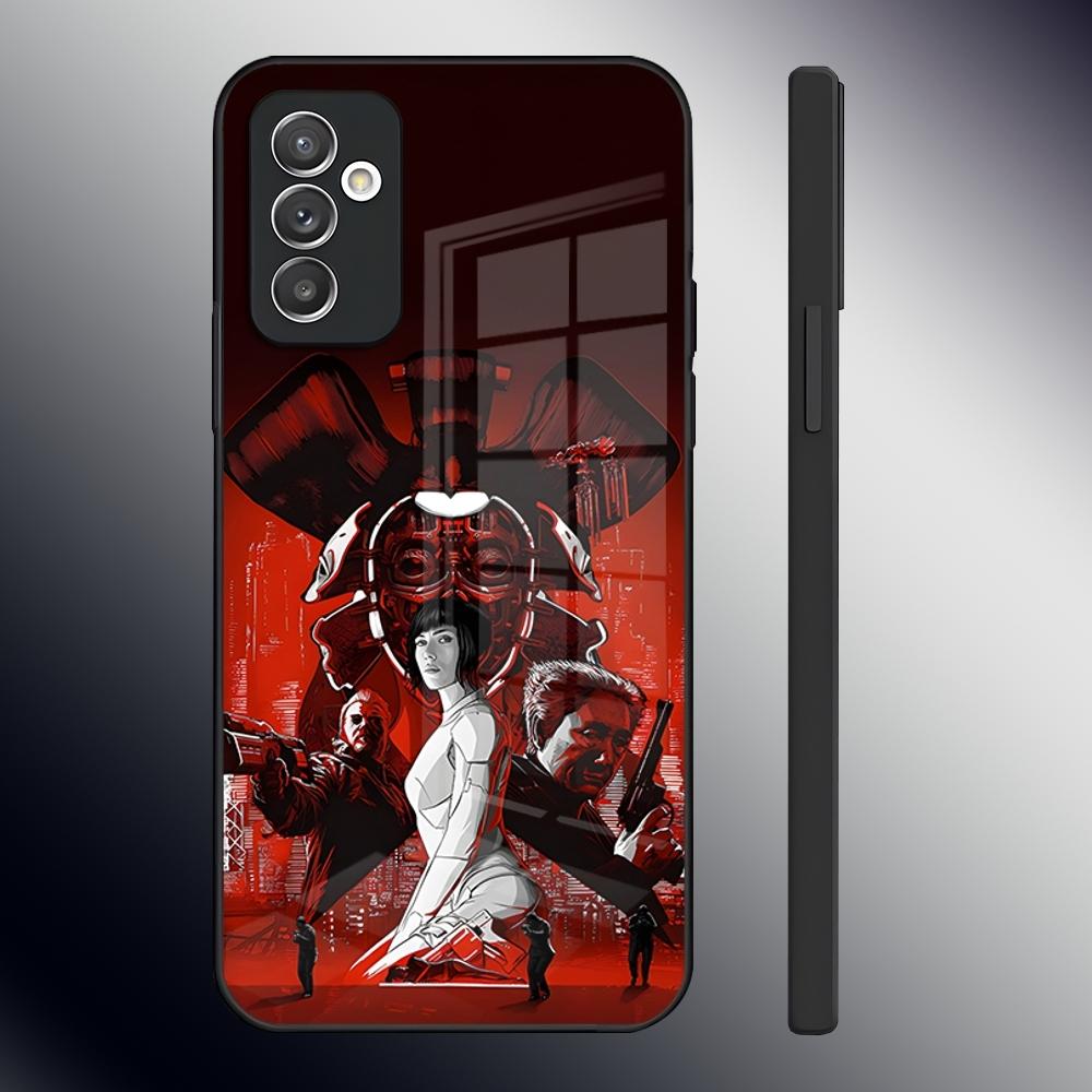Anime G-Ghost In The Shell Phone Case For Samsung S26 S24 Ultra S23 S22 S21 Fe S25 Plus A54 A34 A24 A53 A13 A16 Glass Cover