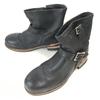 NEVADA Goodyear Stahlkappe Leder Engineerstiefel 26.0 Schwarz Sicherheit(GEBRAUCHT)