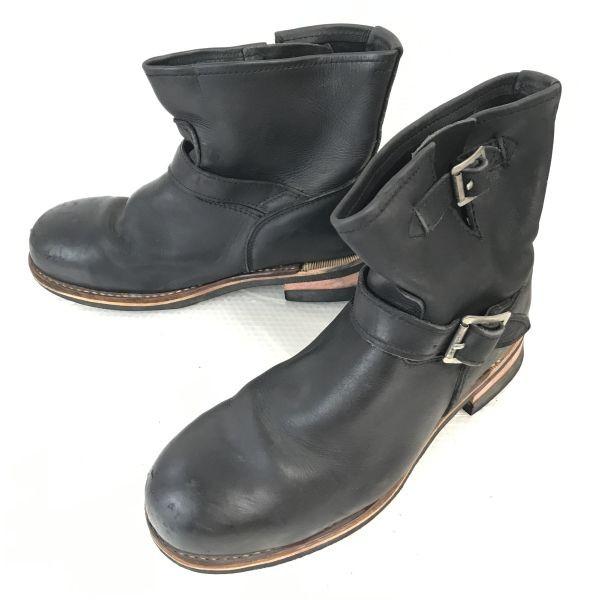 NEVADA Goodyear Stahlkappe Leder Engineerstiefel 26.0 Schwarz Sicherheit(GEBRAUCHT)