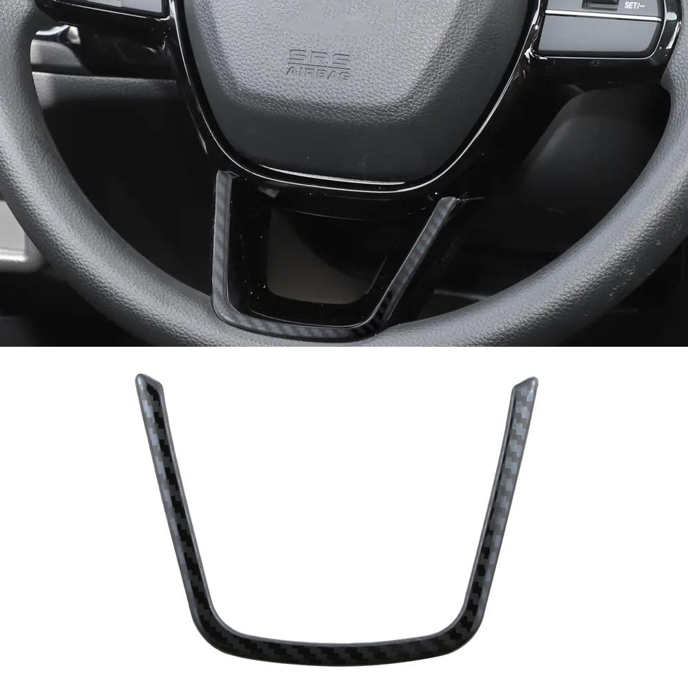 For Honda Civic 11th 2021 - 2025 CRV 6th HRV 2024 Accord 11th Steering Wheel Trim Sticker Decorative Cover Car Accessories