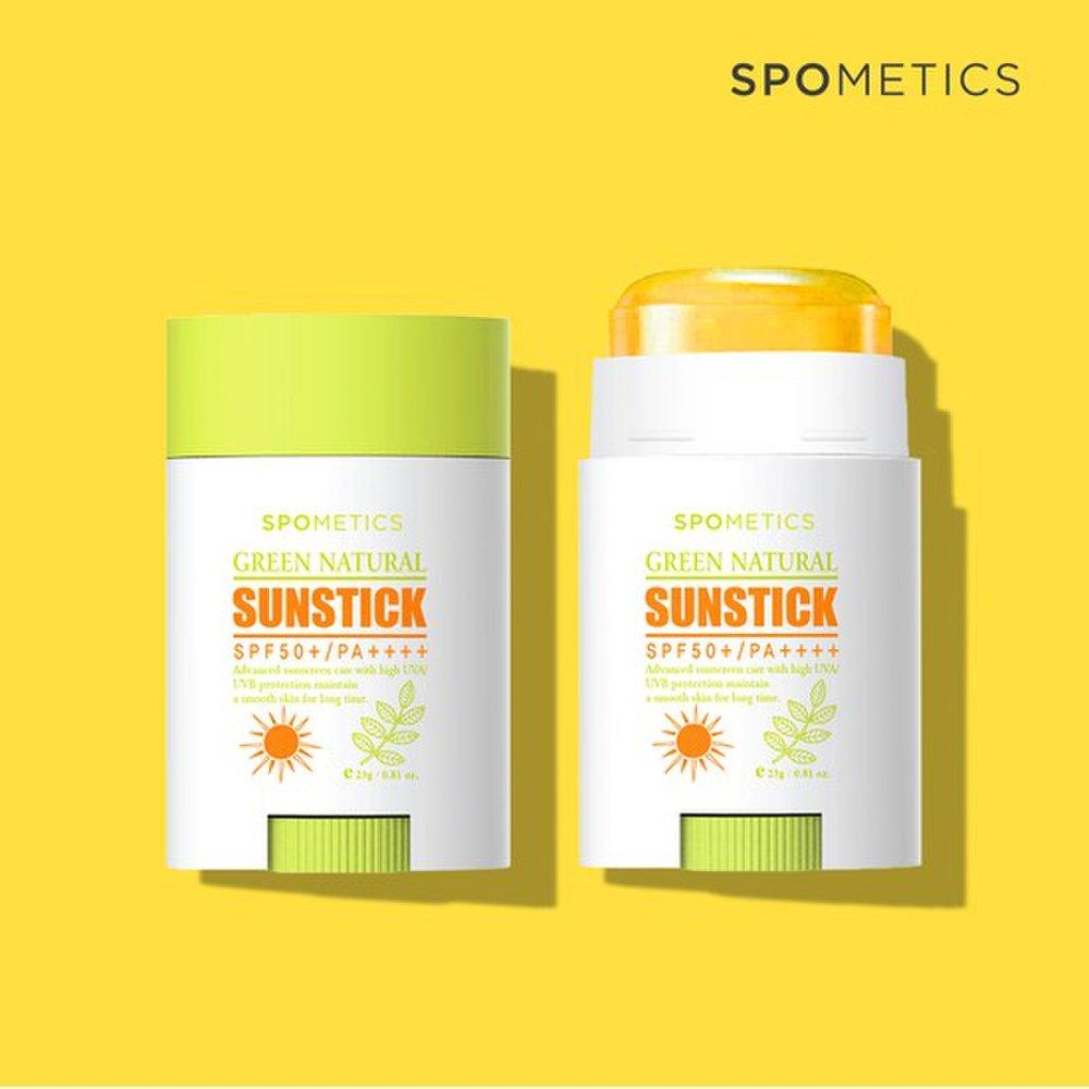 

Spometics Green Natural Transparent Sun Stick 23g [1+1]