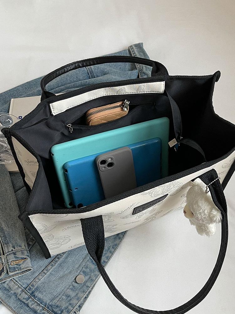 2025 Dámská velkokapacitní taška: Nová ležérní taška přes rameno pro práci a dojíždění studentů