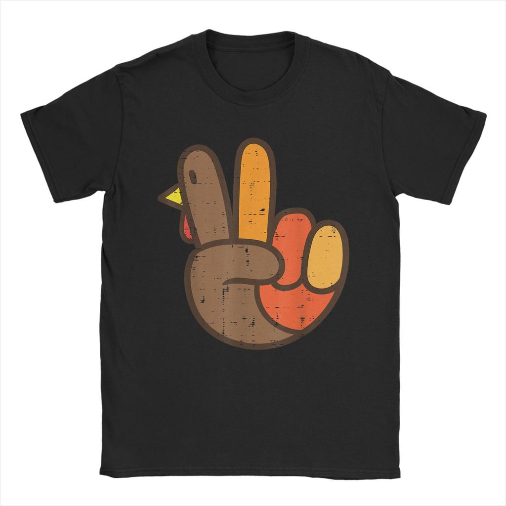 F Caw F Turkey Funny Graphic Poultry Humor Thanksgiving T-Shirt For Men Summer Streetwear T Shirts O-Neck Fashion Tee Shirt Tops