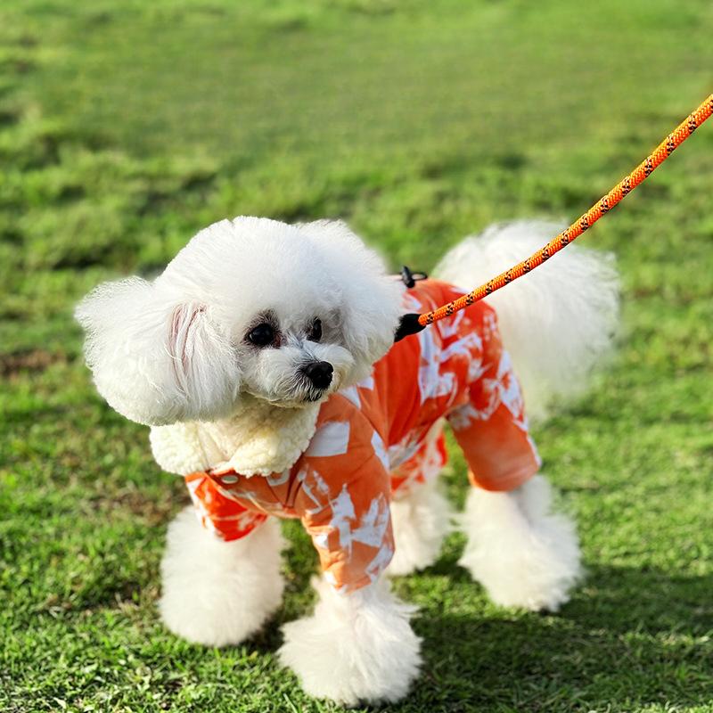Thickened, Warm and Versatile Down Jacket for Pets and Dogs, Winter Down Black Cotton Coat