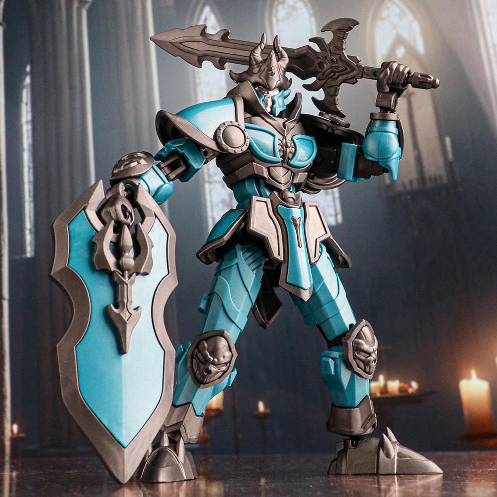 Lucky 13 Movable Joint Doll King Arthur Lich King Knight Robot Assembly Toy Model Boy Gift