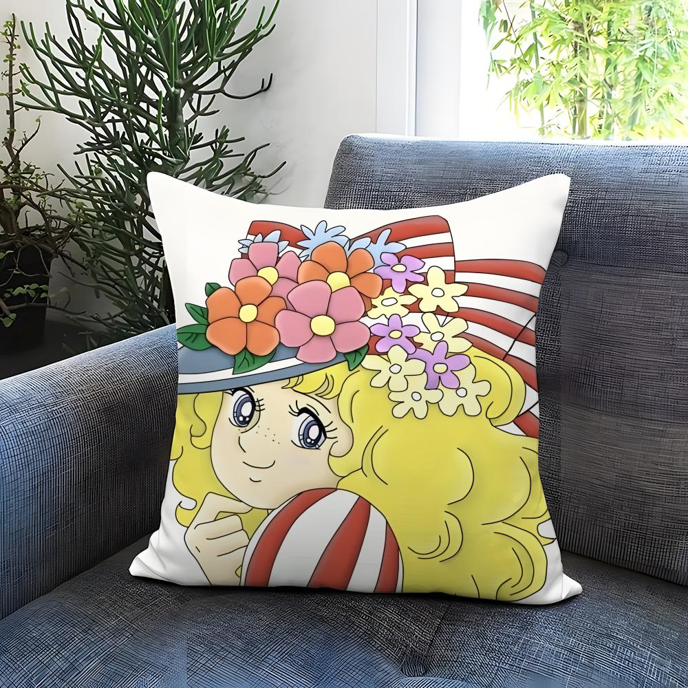 

POPULAR C-CCandy Candy Cushion Cover Comfortable Reversible Pillow Cover Ideal for Car Sofa Bedroom & Beyond 30cmx30cm