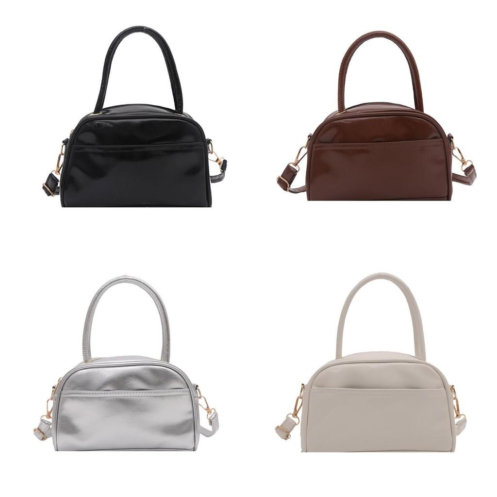 Minimalist Pu Small Shoulder Bag With Solid Color Design For Daily Casual Use