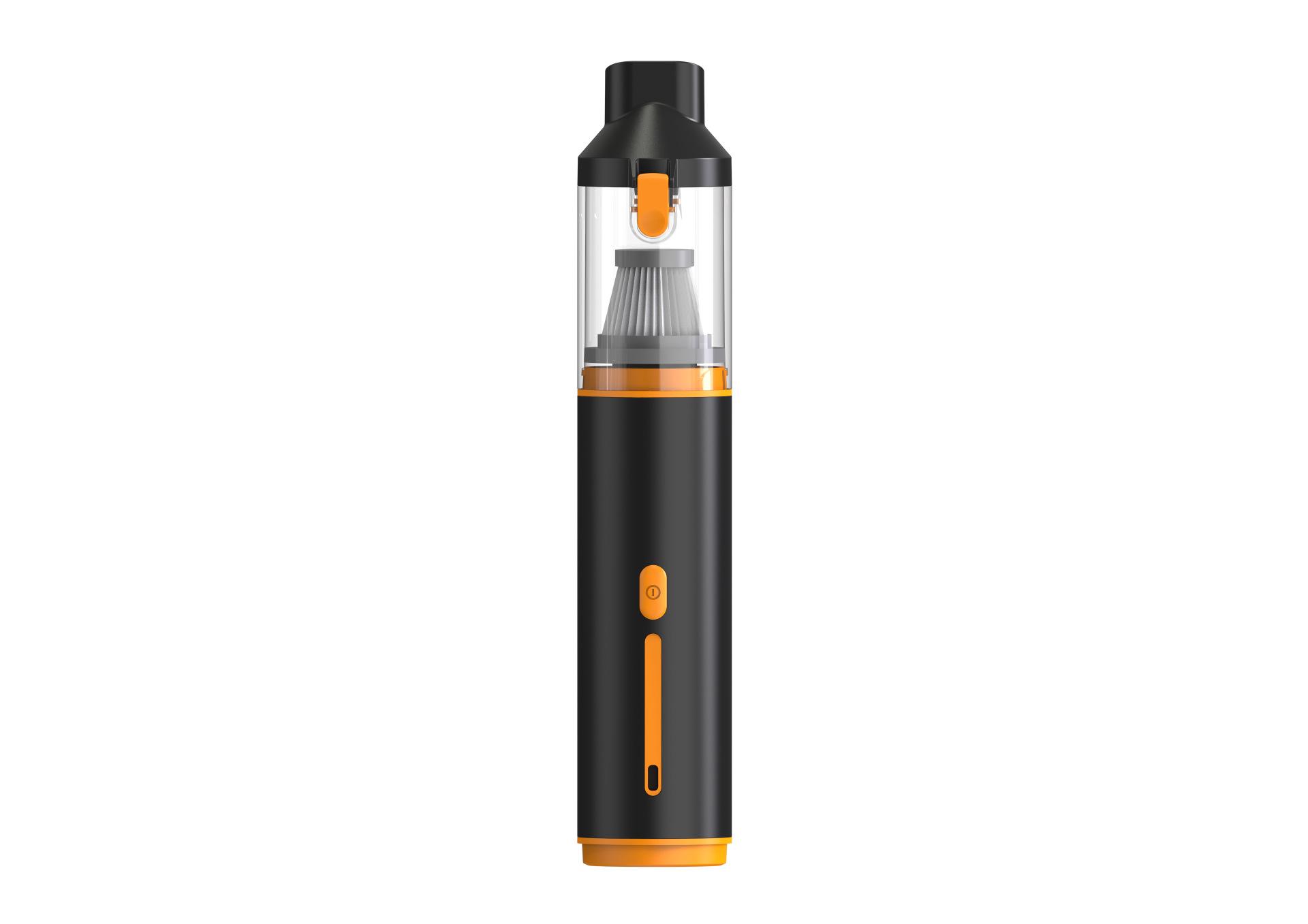 Portable Handheld Vacuum Cleaner 16000Pa Strong Suction Wireless Rechargeable Car Home Use Blower Inflator Lightweight 2000Mah