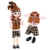 Twelve Constellations Vinyl Doll Girl Toy 13 Joint Dress-Up Taurus Doll Princess Large Gift Box