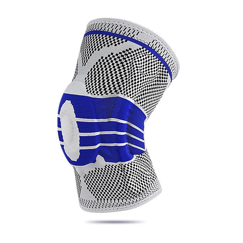 

Магнит Силикон Поддержка пружинного стержня Нескользящие наколенники Фитнес Спорт Наколенники Защита от давления Гелевая поддержка XL