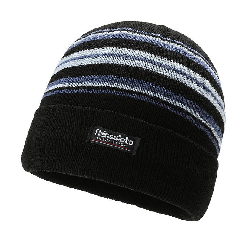 Шапки осенние и зимние новые шерстяные шапки для мужчин и женщин флисовые теплые — фото 3