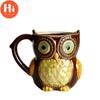 Hi Ceramic Owl Water Cup Mug Beer Cup Home Decoration