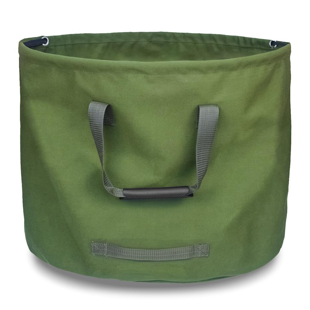 823102 Gardening Trash Bucket Leaf Collection Bag Waterproof Canvas Storage Bag