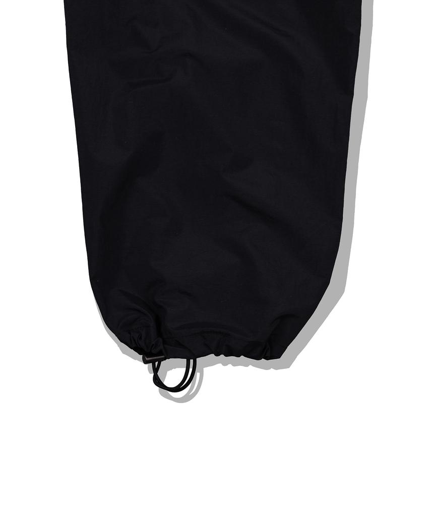 WACKY WILLY Women'S Nylon Parachute Pants Black