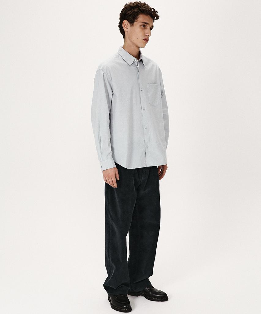 SHIRTER Editor Check Shirt (Grey)