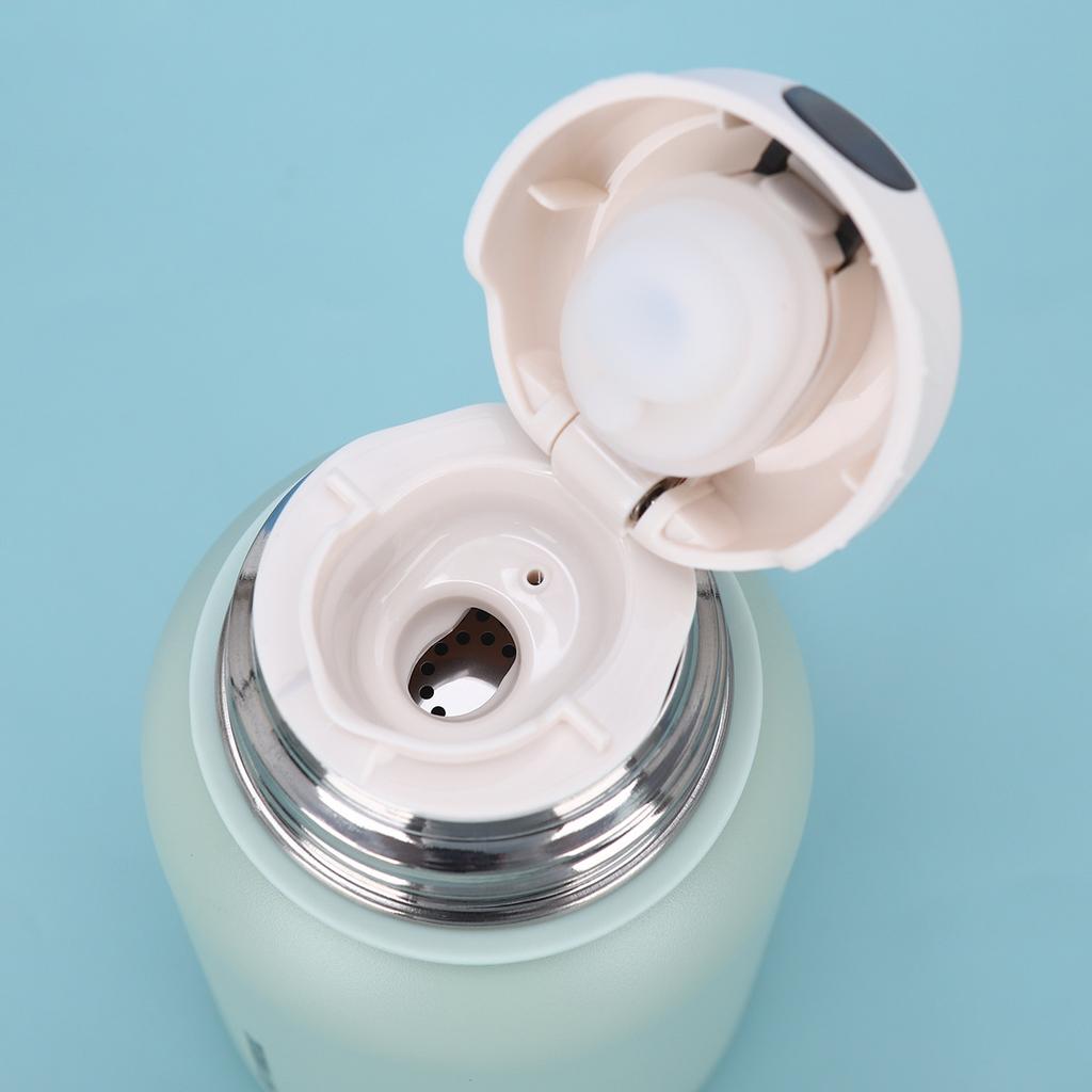 Stylový termohrnek z nerezové oceli Jednoduchý a kompaktní závěsný pohárek na vodu Venkovní přenosný vakuový skákací pohár