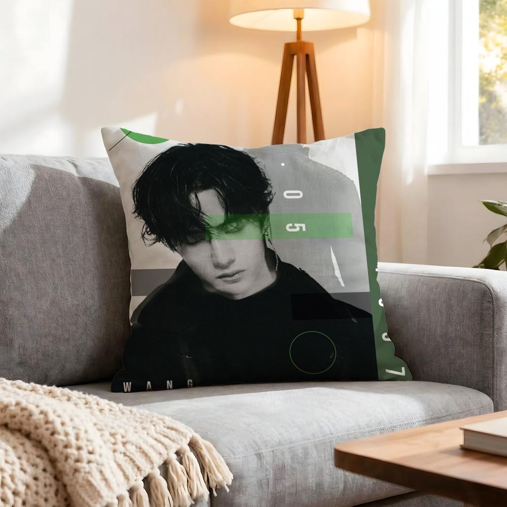 Star Wang Yibo Cushion Cover Pcs Decorative Covers Soft Cushion Case for Sofa Couch Decor x x Pillowcases