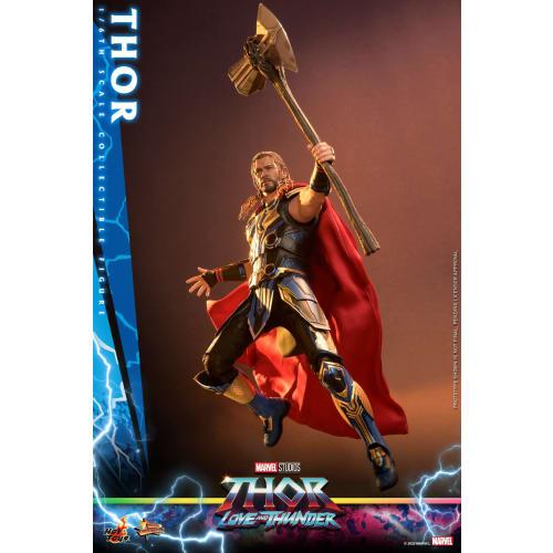 Movie Masterpiece Thor: Love and Thunder 1/6 Scale Figure, Blue, Approximately 32cm Tall