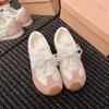 Fashion 2025 Spring New Bow Personality Fashion Casual Mesh with Comfortable Breathable Women's Shoes