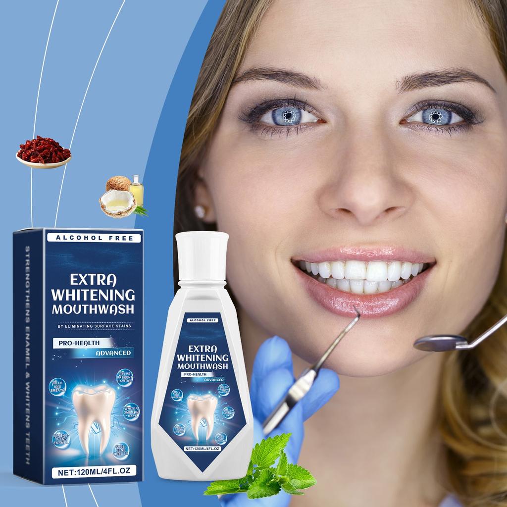Mouthwash Gentle Ingredients For Daily Care Refreshing Mint Mouthwash 120ml