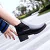 Women's Short Boots, Women's New Versatile British Style High-top Shoes, Thick-soled Martin Boots, Thick-heeled Boots