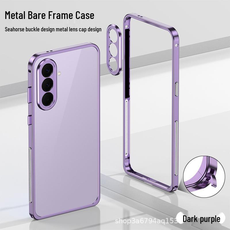 Samsung A37/A57 Metal Heat Dissipation Protective Case - Ultra-thin, Drop-proof Bezel A57 Frame + Lens