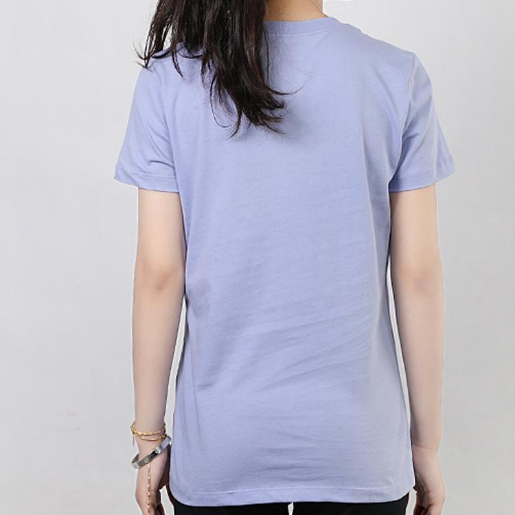 Nike Sportswear Short Sleeve T-Shirt With Print Women Tops Blue CU9696-569