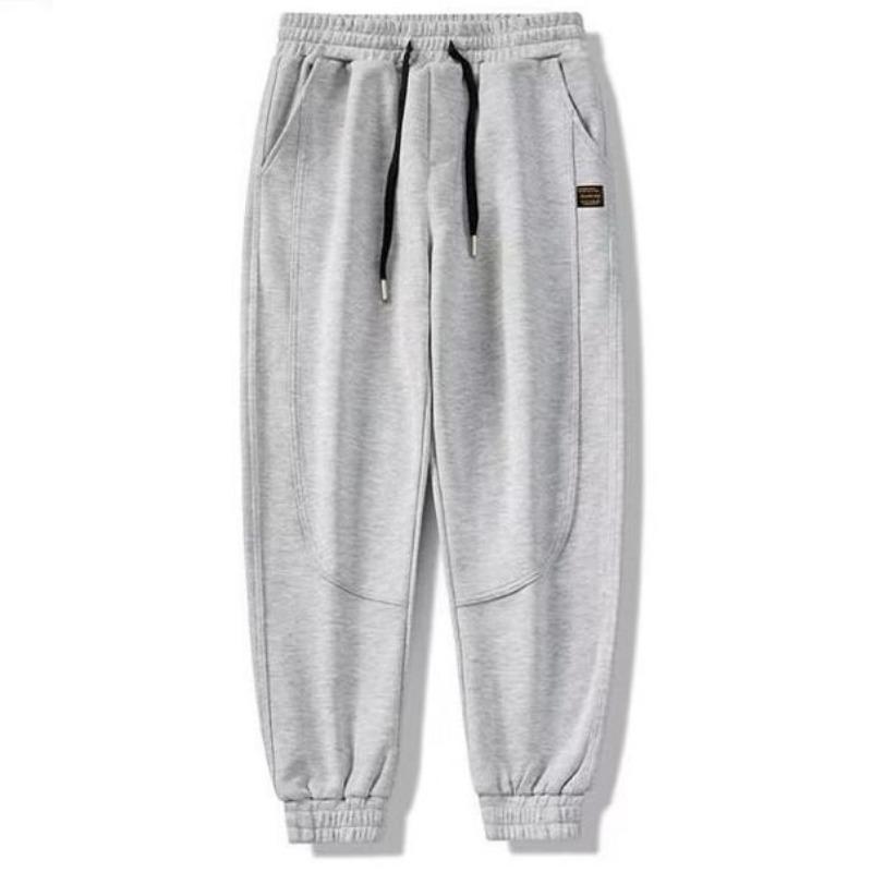 Sweatpants boys autumn and winter new fleece thickened casual pants trendy leggings loose sweatpants