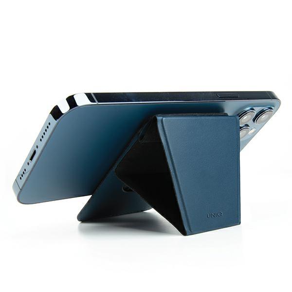 Uniq Lyft Magnetyczny Stojak Na Telefonsnap-On Stand And Card Holder Niebieski/Blue