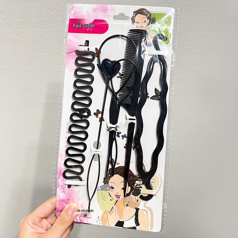 

Корейский универсальный инструмент для плетения косы «рыбий хвост» - Аксессуар для быстрой укладки