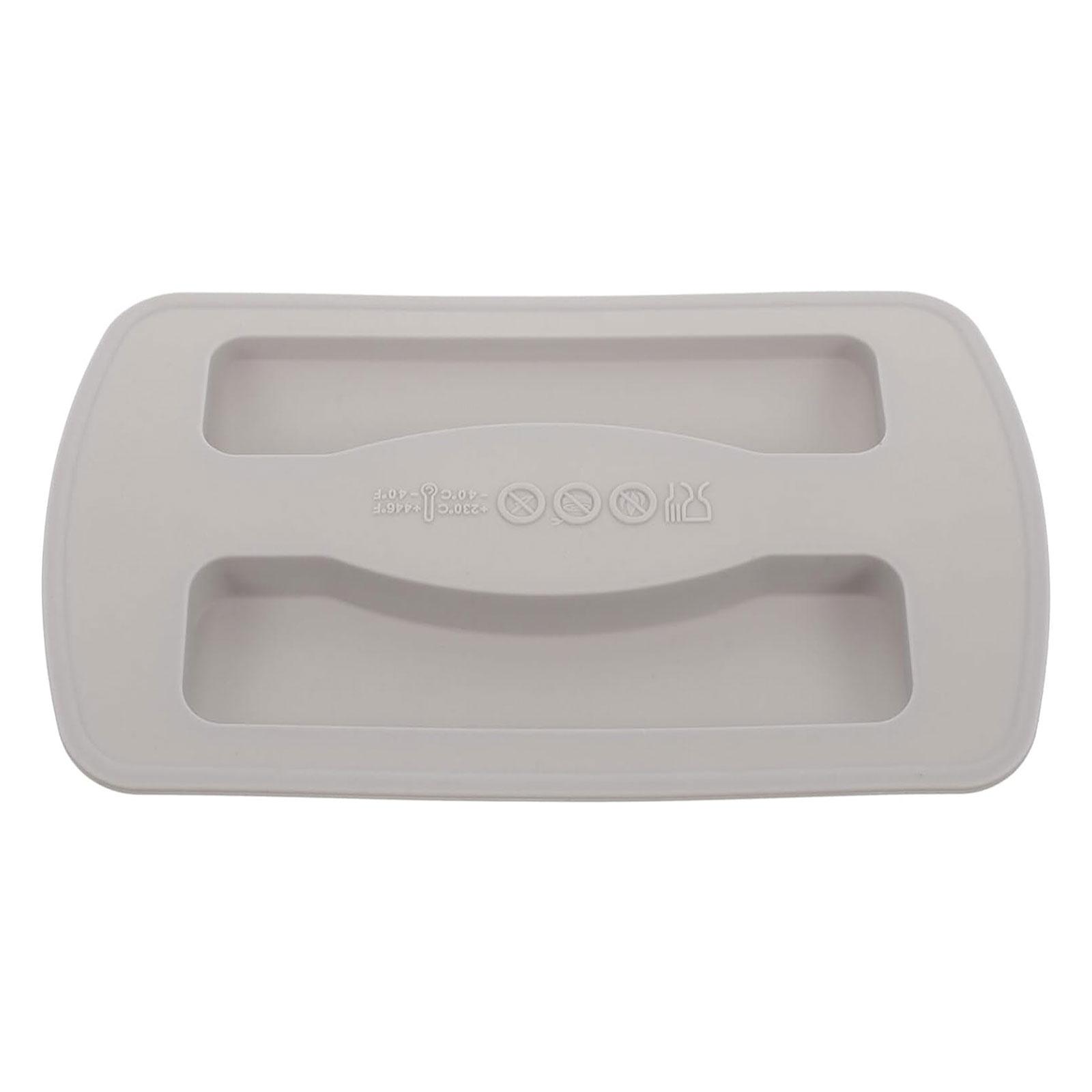 

Упаковка из 2 гибких чехлов для тостера, чехол для тостера, силиконовый материал, крышка для тостера, чехол для хлебопечки для хлебопечки серый