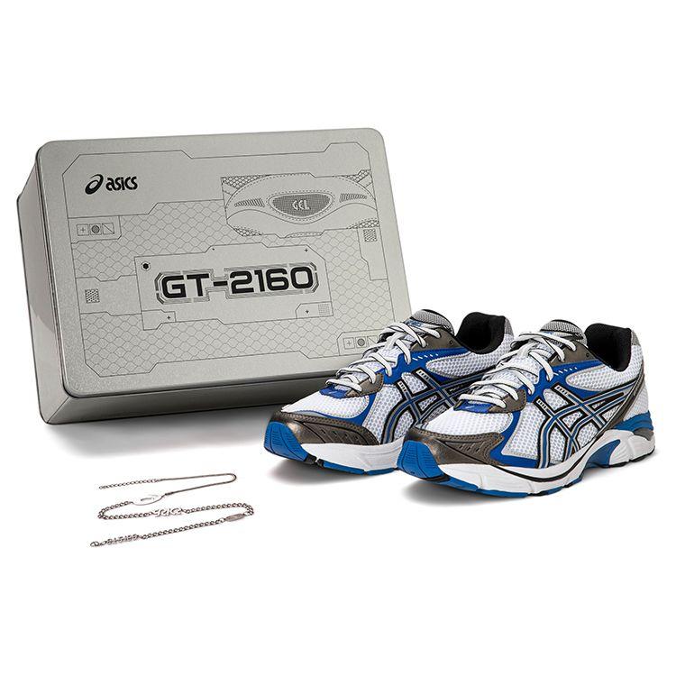 Asics GT-2160 Y2K Set Retro Minimalist Fabric Synthetic Leather Low-Top Casual Running Shoes Unisex Sneaker Blue White 1203A275-101(S-BOX)