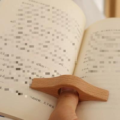 Narzędzie do czytania książek z prasy drewnianej, uchwyt na strony książek, stojak na książki do czytania, zakładki, pomoce do czytania, narzędzia