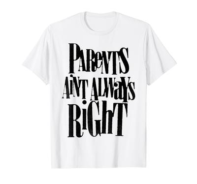 T-shirt Officiel Yungblud Les Parents N'ont Pas Toujours Raison