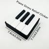 3D Printed Piano Keyboard Clicker Press Type Relax Fidget Figurine Suitable For Office Desk Party Games Musical Key Presser