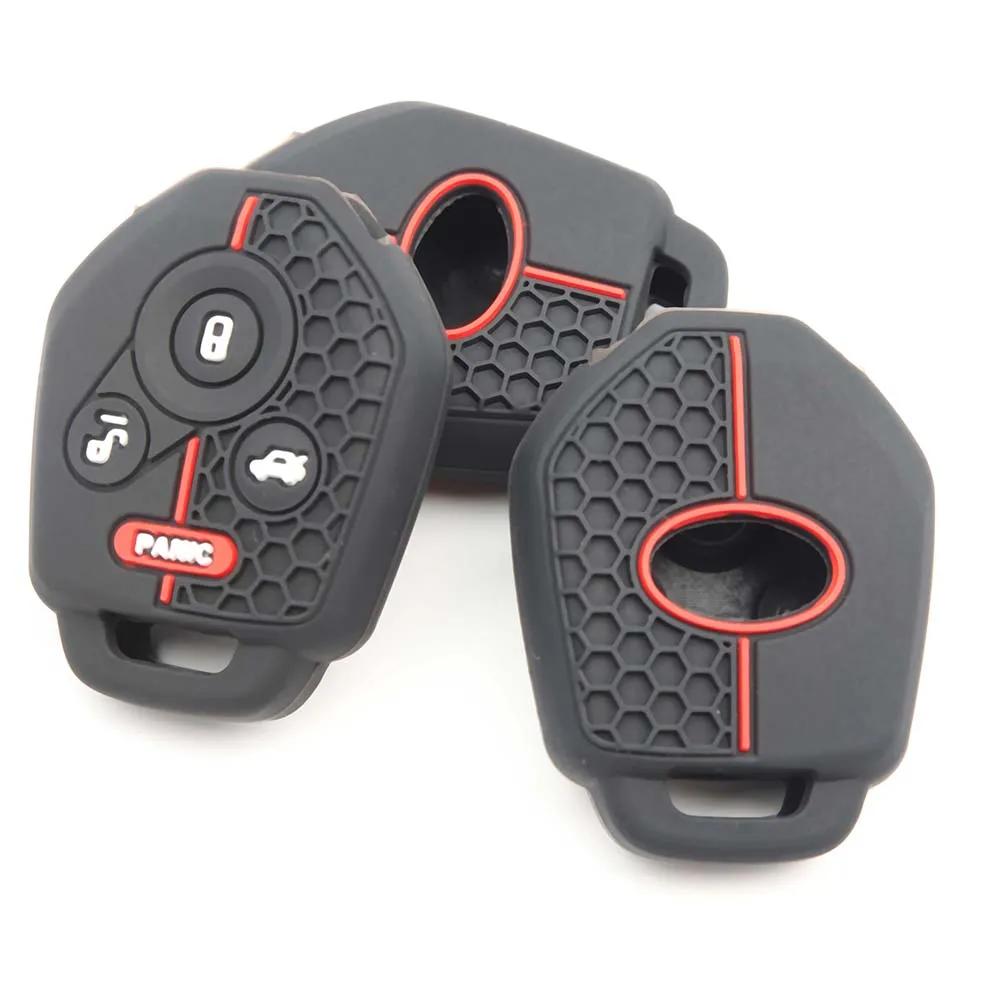 4 Buttons Car Remote Key Cover Shell Fob Skin Jacket Fit For Subaru Legacy Tribeca Impreza Forester Xv Protect