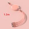 3 In 1 Retractable 100W Fast Charge Data Cable For Iphone 14 Usb Type C/Micro For Sumsung Xiaomi 13 Huawei Phone Charge Usb Cord